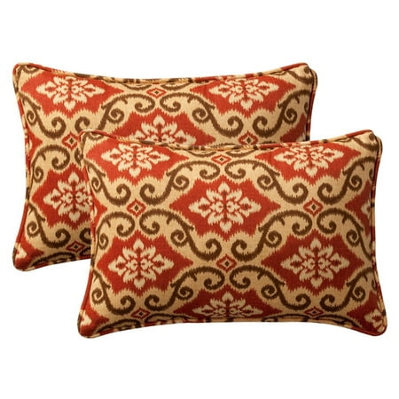 pack of 2 outdoor patio rectangular throw pillows 24 5 walmart christmas throw pillows