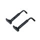 thumbnail image 2 of 2 tornillos de abrazadera para barbilla de violín 4/4, gancho dividido, piezas de reparación de hardware resistentes Negro, 2 of 9