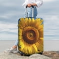 thumbnail image 5 of Salouo Sky Golden Sunflower Field A Pattern Travel Dust-proof Suitcase Cover, Softside Suitcase Protector Luggage Cover Protector for 18-32inch ,Not Included Suitcase, 5 of 8