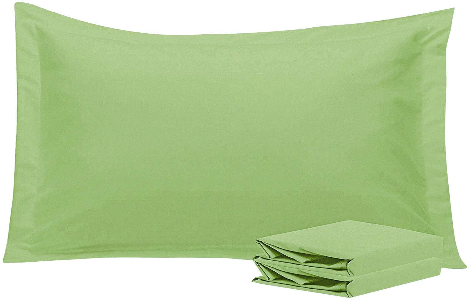 King Pillow Shams, Set of 2, 100 Brushed Microfiber, Soft and Cozy
