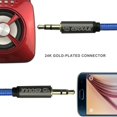 thumbnail image 5 of For Nylon Aux Cable 10ft- Blue, 5 of 5