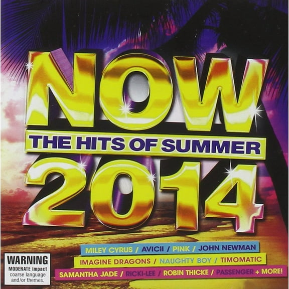 Now: The Hits of Summer 2014 Various Artists (CD)