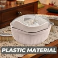 thumbnail image 4 of Zhuge 10-Pack Clear Plastic Baseball Cap Shapers - Stable Display Supports for Hat Organization, 4 of 4