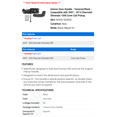 thumbnail image 2 of Interior Door Handle - Textured Black - Compatible with 2007 - 2013 Chevy Silverado 1500 Crew Cab Pickup 2008 2009 2010 2011 2012, 2 of 2