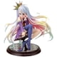 thumbnail image 5 of NO GAME NO LIFE Figura de la hermana menor Shiro, aproximadamente 6 pulgadas con reposamuñecas, postura sentada con corona con tablero de ajedrez, chasis, modelo anime, kit de garaje de PVC, 5 of 7