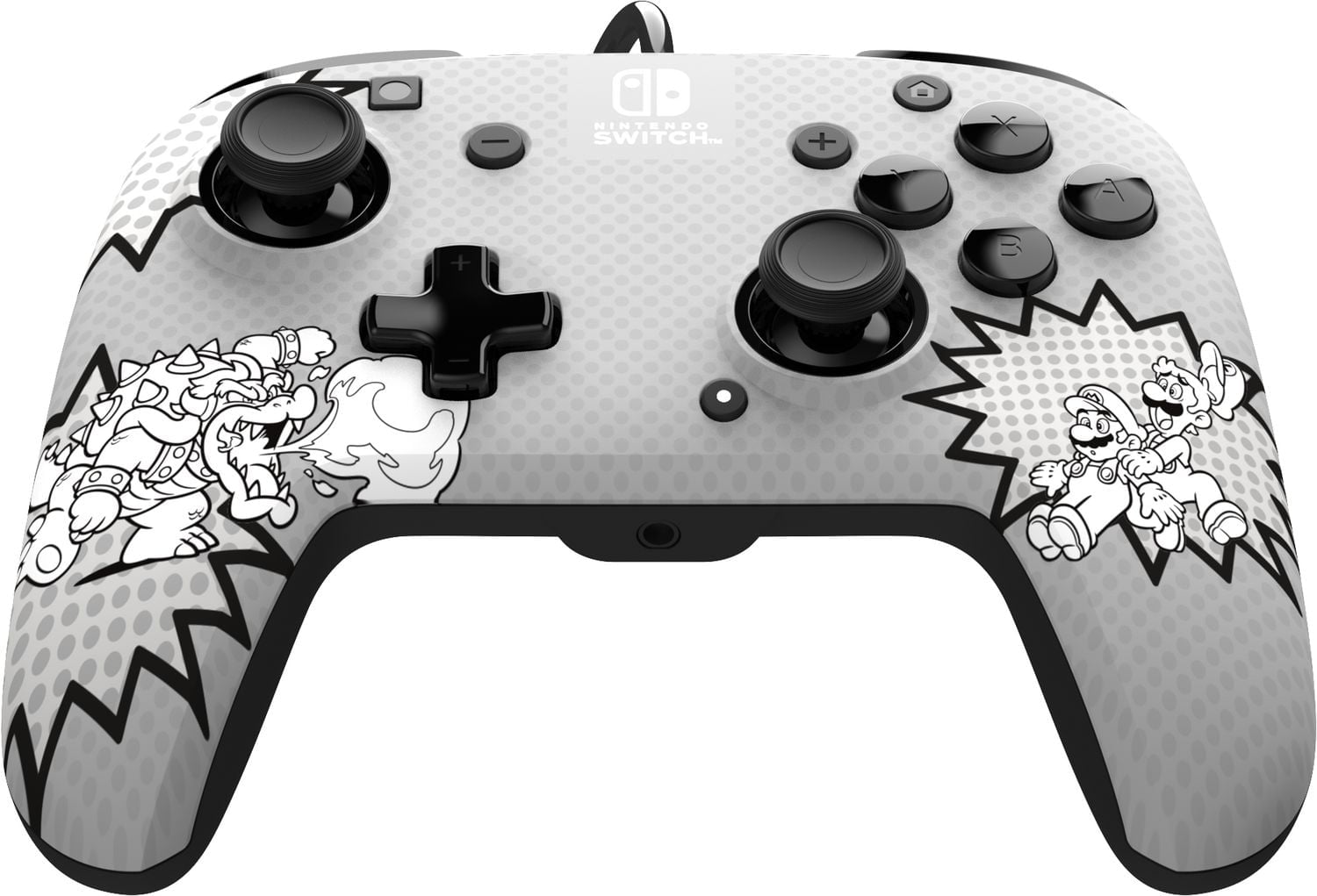 REMATCH Wired Controller: Comic Attack Nintendo Switch, Nintendo Switch - OLED Model, REMATCH Wired Controller Comic