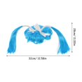 thumbnail image 2 of unbranded Peluca Cosplay Azul Para Perros Y Con Ajuste Cómodo Para Eventos, 2 of 6