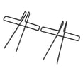 thumbnail image 1 of 10pcs Stainless Steel Book Page Clips Sturdy Versatile Convenient Clips For Reading Cooking Playing Music, 1 of 8