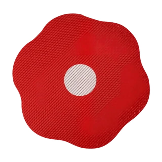 Cat Board de rasguño Puertas de rayas de la flor de la flor Muebles Protector Suministros para mascotas Sofá Padena de rastreo de juguetes para gatos Rojo