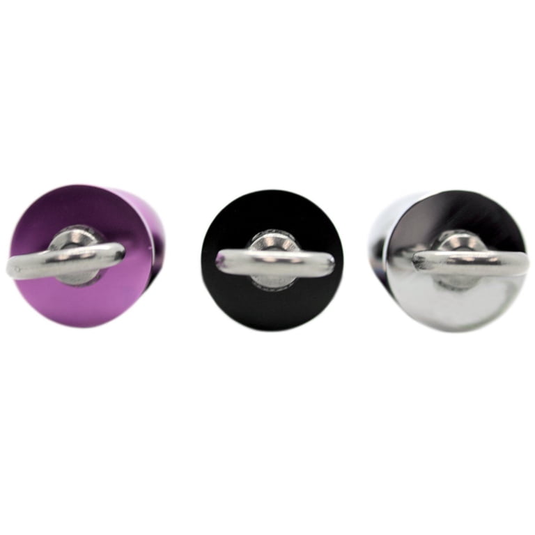 Bulbed Anal Plug With Pull Ring Silver - Walmart.com