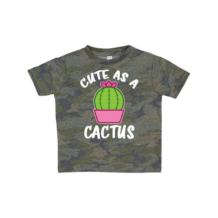 

Inktastic Cute As a Cactus Gift Toddler Boy or Toddler Girl T-Shirt