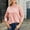 Pink, variant on Womens Turtleneck Sweater Sexy One Shoulder Tops Casual Knit Long Sleeve Shirts Cut Out Pullover Going Out Blouses Gray XXXL
