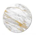 thumbnail image 1 of CAROOTU Marble Round Mouse Pad Marble Premium-Textured Mouse Mat Washable Mousepads Non-Slip Rubber 200*200*3mm, 1 of 7