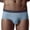Blue, variant on Akiihool Mens' Underwears Men's Underwear Modal Microfiber Briefs No Fly Covered Waistband Silky Touch Underpants (Black,M)