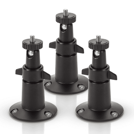 UPC: 4897080223735 | Wasserstein Adjustable Indoor and Outdoor Security Metal Wall Mount for Arlo Pro  Pro 2  Pro 3  Pro 4  Pro 5s  Ultra  Ultra 2 Cameras (3 Pack  Black)