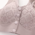 thumbnail image 6 of Sports Bras for Women Front Closure Skin Friendly Comfort Bra For Seniors Wireless Bras, 6 of 6
