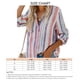 thumbnail image 5 of Camisa A Rayas Con Botones Mujer,Camisa A Rayas Verticales Mujer Blusas A Rayas Para Mujer Camisa A Rayas Mujer Impulsada Por El Rendimiento, 5 of 5