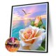 thumbnail image 1 of Cuadros Decorativos Sea Rose 5D DIY Diamond Painting Kits Full Round Drill Wall Art Decor (A5922) Wdftyju embutido en tela, 1 of 8
