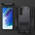 thumbnail image 6 of SaniMore for Samsung Galaxy S21 FE Case 2022, Military Grade Shockproof Cover Heavy Duty Hybrid Soft TPU+Hard PC Case Non-Slip Gripping Case with Hidden Kickstand, Gray, 6 of 8