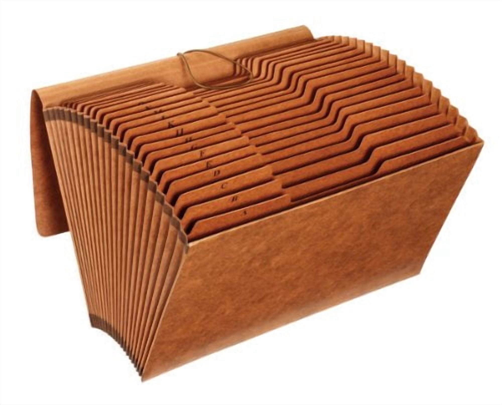 Pendaflex, Heavy-Duty Expanding File, 21 Pockets, Letter, Brown