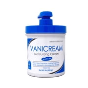 2 عبوة - كريم مرطب Vanicream للبشرة الحساسة مع موزع المضخة - 16 أونصة سائلة (1 رطل)