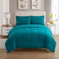 thumbnail image 2 of Set de edredón Sweet Home Collection Teal Queen, 7 piezas, 2 of 6