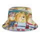 thumbnail image 1 of Perros en el Espacio Sombrero bucket para adultos, gorra de protección solar, sombrero de pescador plegable para viajes al aire libre, pesca y actividades de verano, 1 of 6