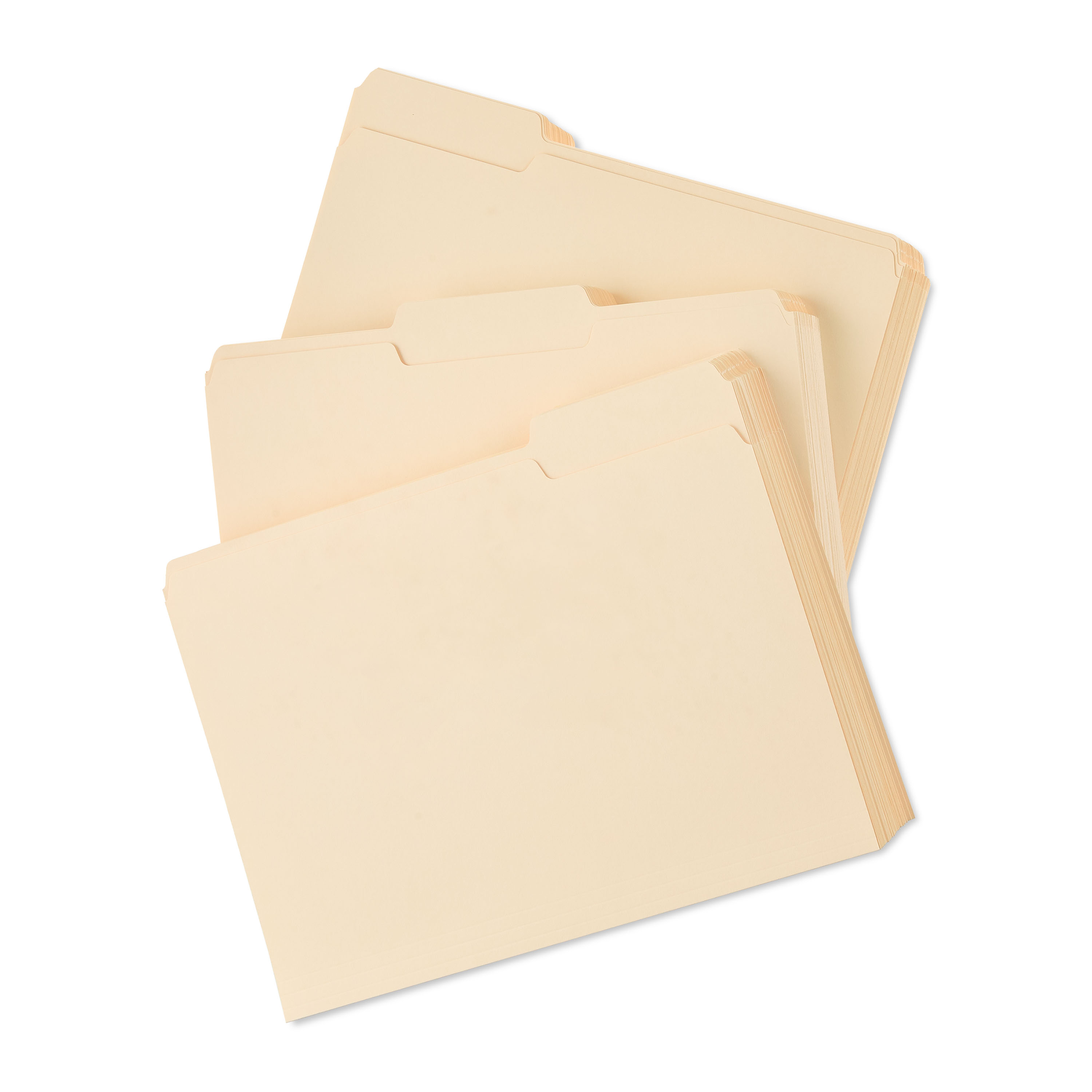 Pen+Gear File Folders, Letter Size, Manila, 1/3 Cut, 150 Count photo 4