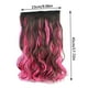 thumbnail image 3 of Color Highlights Cinco Clip Extensiones de cabello rizado Peluca Pieza Cortina de pelo, 3 of 4