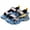 Blue, variant on Conairie Girl Sandals Open Toe No Sole Beach Sneakers Childrens Fashionable Casual Athletic Sandals Black 4-4.5 Y