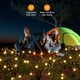 thumbnail image 2 of luces solares de jardín de 10 LED, luces solares de luciérnaga para uso en exteriores, que se mecen con el viento, luces oscilantes en forma de estrella, luces solares decorativas de jardín para patio, 2 of 5