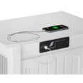 thumbnail image 4 of AFI Nantucket Chair Side Table with Charging Station, White, 4 of 5