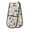 Drink on Glass, variant on Dailycode Double Sided Oven Mitt with Loop Heat Resistant Kitchen Long Potholders 7" x 35" Cute Pug Dog and Flower
