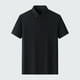 thumbnail image 1 of pstuiky camisetas de hombre, Suéter casual de manga corta con cuello vuelto, cómodo y liso para hombre camisetas de hombre xxxl, 1 of 4