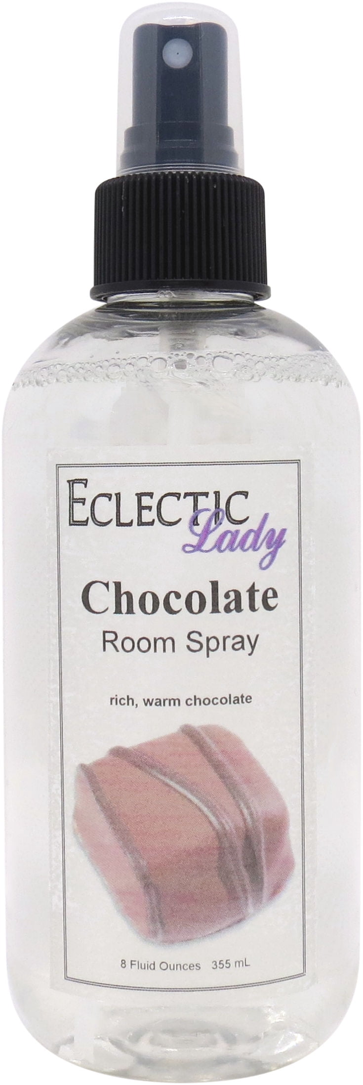 Chocolate Room Spray, 8 Ounces, Fragrant Aromatic Room Mist