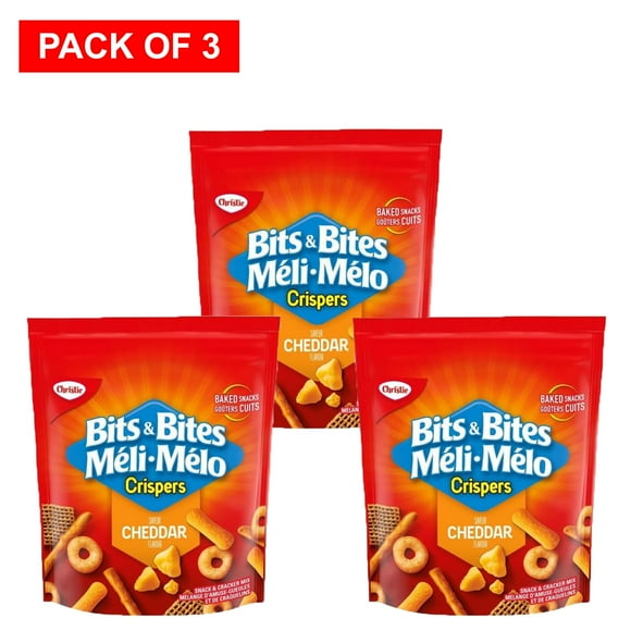 Christie Bits & Bites, Cheese, 145G (Pack of 3)