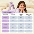 thumbnail image 6 of Balabala Girls Ruffle Crew Socks, 3-Pack Mixed Fabric Socks, Seamless Cute Kids Socks for Everyday Wear (3–11 Years), 6 of 6