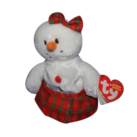 Ty Beanie Baby: Coolstina the Snowgirl | Stuffed Animal | MWMT s price history on PriceWatchPro