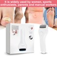 thumbnail image 4 of Electric Feet Callus Removers Rechargeable Foot File Pedicure Tools with 2 Grinding Heads Professional Foot Scrubber Electronic Callus Remover Kit for Remove Feet Hard and Dead Skin, 4 of 9