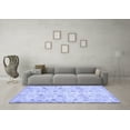 thumbnail image 3 of Ahgly Company Indoor Rectangle Abstract Blue Contemporary Area Rugs, 5' x 8', 3 of 4