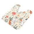 thumbnail image 2 of Toilet Rug U-Shaped Bathroom Rugs Non-Slip Soft Plush Machine Washable Contour Bath Mat Cartoon Rabbit Carrot Flower 24x20, 2 of 9