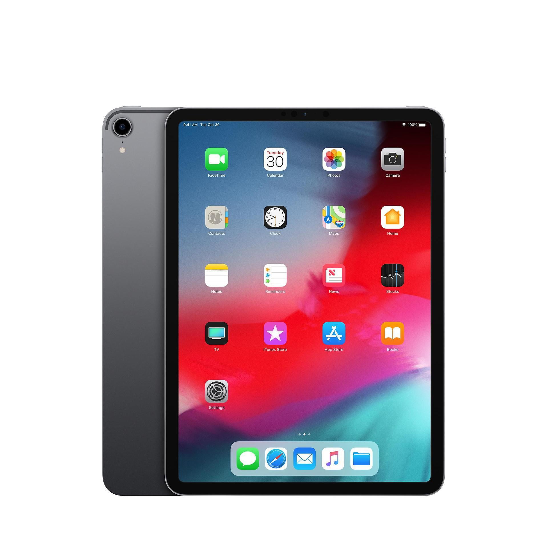 Apple iPad Pro 11 (2018) A1980 (WiFi) 64GB Space Gray (Used - B) -  Walmart.com
