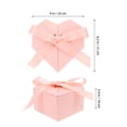 thumbnail image 2 of DEEPCRAFF Heart Shaped Box Wedding Cake Boxes For Guests Pink 1Pcs, 2 of 6