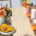 thumbnail image 4 of Thanksgiving Sunflower Table Runner, Autumn Thanksgiving Kitchen Dining Table Decoration for Home Party Decor 13x36 Inches, 4 of 9