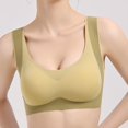 thumbnail image 4 of Sngxgn Strappy Sports Bra for Women Light Support Yoga Bra(Green,XXL), 4 of 5