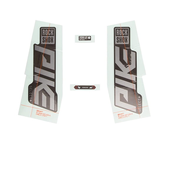RockShox Decal Kit for Pike SEL  GPLR/DFB, 11.4018.105.007