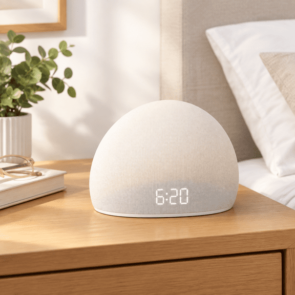 Dawn Sunrise Alarm Clock with -Inspired Wake-Up Sounds and App Setup