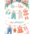 thumbnail image 4 of Floral Design Gender Reveal Banner Cute Bear Baby Shower Decoration for Party Celebration Event Decorations Indoor Use, 4 of 7