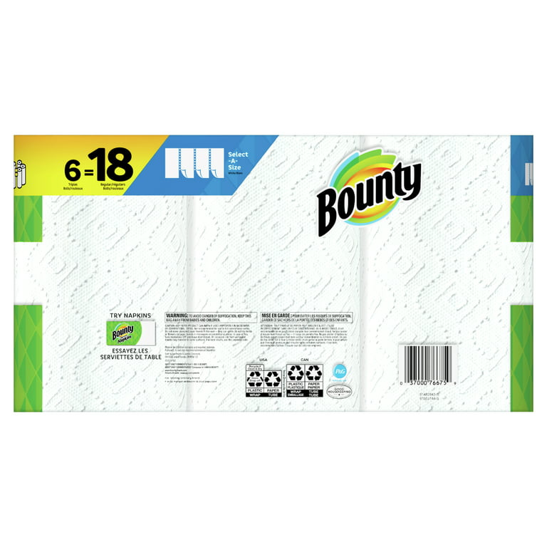 Bounty Paper Towel 6=12 - 6 ea