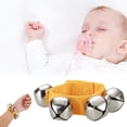 thumbnail image 1 of Pandereta con campana de mano para bebés y niños, instrumento musical educativo temprano, campana de muñeca de baile para niños adultos, 1 of 8
